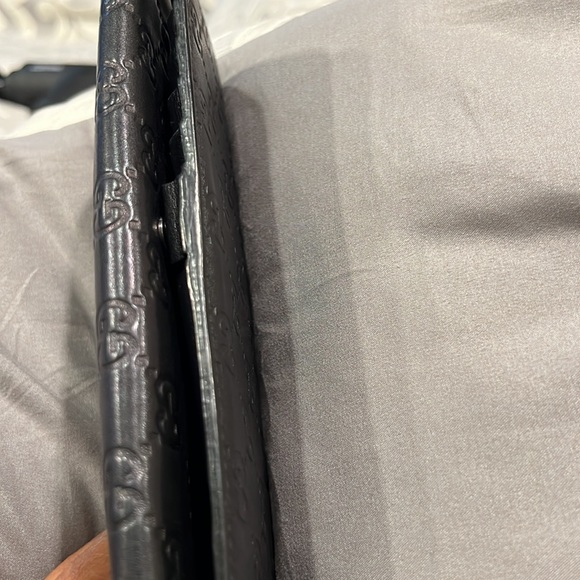 Authentic Gucci bifold inside zipper wallet for men (newsletter print) - Picture 8 of 8